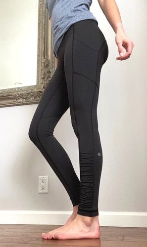 Lululemon black leggings with pockets Size 2 - $88 (20% Off Retail) - From  Faith