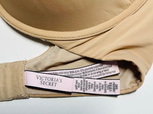 Victoria's Secret Uplift Semi Demi Push-up Bra in Tan Size 36 F / DDD - $29  - From Courtney