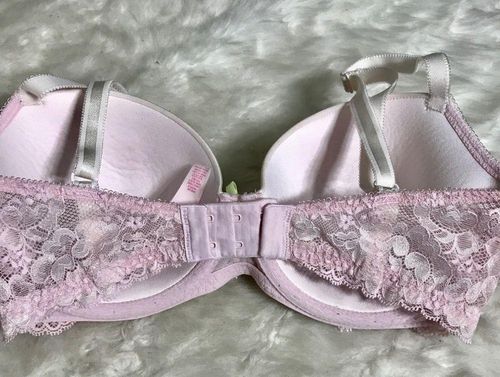 Victoria's Secret Dream Angels Lined Demi 32DDD Pink Rhinestone Sparkle  Size undefined - $23 - From Megan