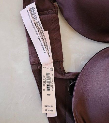 Victoria's Secret Icon by Smooth Push-Up Demi Bra Ganache 38D 26810529  Brown Size undefined - $30 New With Tags - From Diane