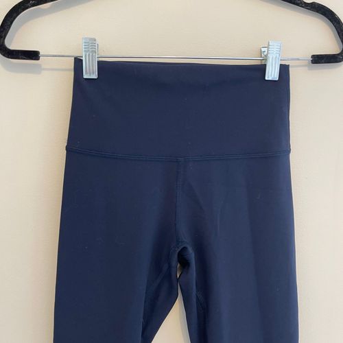 Lululemon wunder train high rise tight 25” size 4