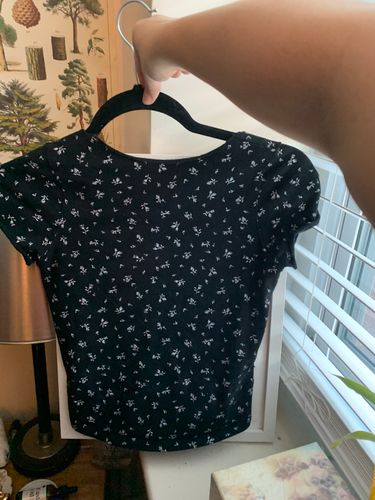 Brandy Melville Floral Gina Top Multi - $20 - From Hysley