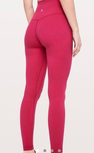 Lululemon Align Crop 21” Cross Waist Leggings Pink Size 4 - $67 (31% Off  Retail) - From Camryn