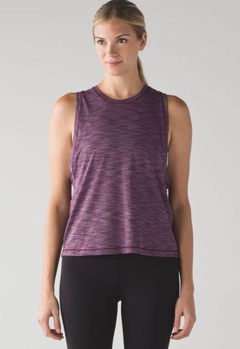 Lululemon Tank Tops For Sales - Everglade Green Womens Cool RB Short Tank  Nulu