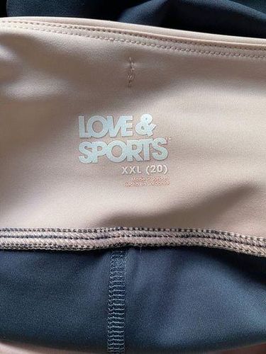 Love & Sports Women's Color Band Leggings