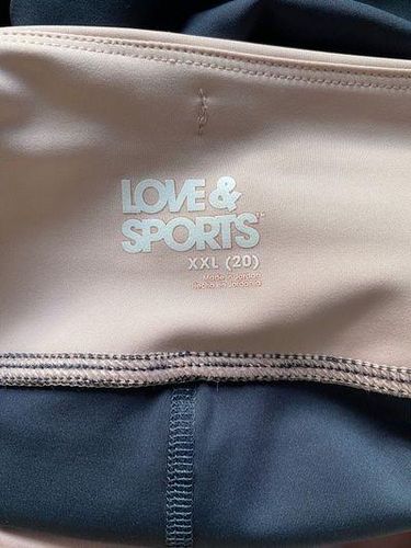 Love & Sports Women's Color Band Leggings 