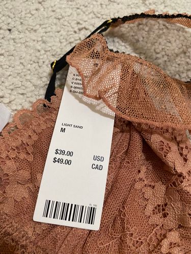 Out From Under Chloe Lace Swiss Dot Bralette