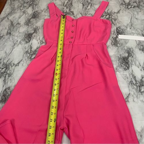 Line and Dot REVOLVE Hot Pink Sweetheart Jumpsuit Pockets XS NWT BARBIE  Barbiecore - $40 New With Tags - From Nicole