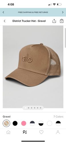 District Trucker Hat - Gravel