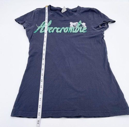 Vintage Y2K Abercrombie Spell Out Logo T-shirt Baby Tee Women's