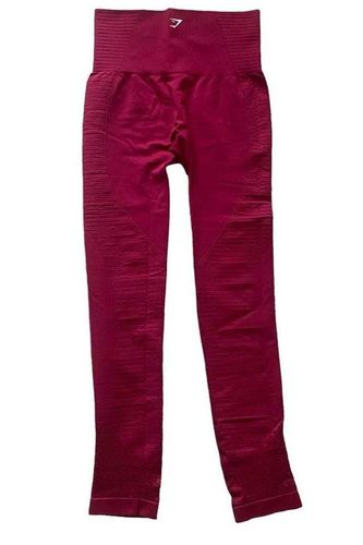 Gymshark, Pants & Jumpsuits, Gymshark Ombr Leggings Red Xs
