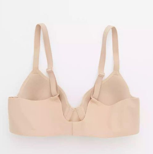 Aerie Real Happy Wireless Lightly Lined Candy Lace Bra Nude Size 38B Tan -  $14 - From Christine