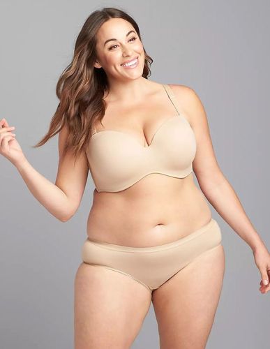 Lane Bryant New Cacique Multi-Way Boost Strapless Bra 7 Ways In Café Size  38DDD Tan - $45 - From Always