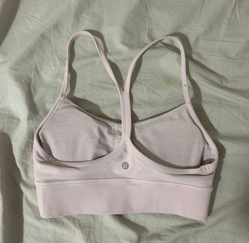 Lululemon Flow-Y Sports Bra Pink Size M - $30 (48% Off Retail