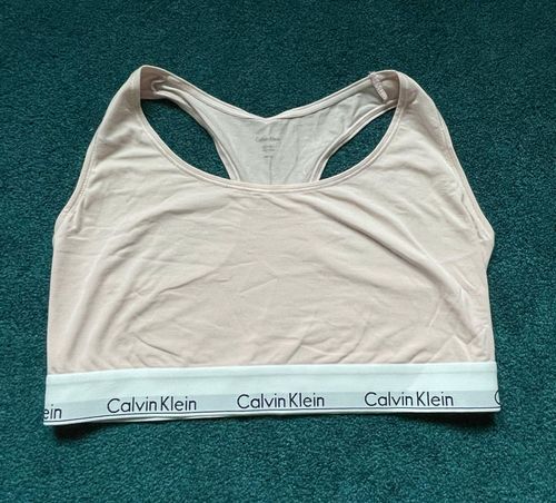 Calvin Klein Sports Bra-Not Padded Pink Size 1X - $18 (40% Off