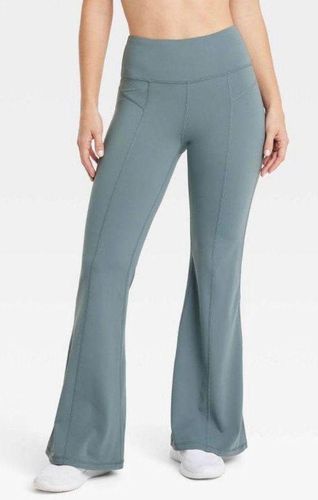 Joy Lab Flare Leggings In Gray Storm Size M - $12 (68% Off Retail