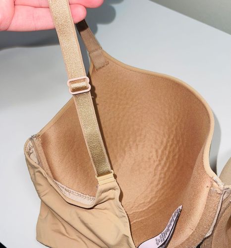 Victoria's Secret Uplift Semi Demi Push-up Bra in Tan Size 36 F