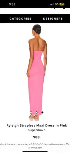 Superdown Ryleigh Strapless Maxi Dress