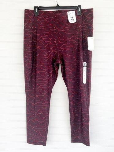 aerie, Pants & Jumpsuits, Aerie Hugger High Waisted Foldover Flare  Leggings In Xl Heather Tanbrown