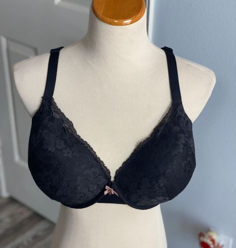 Victoria's Secret Lace Push-Up Perfect Shape Bra Black Size 38 F / DDD -  $28 (64% Off Retail) - From Karli