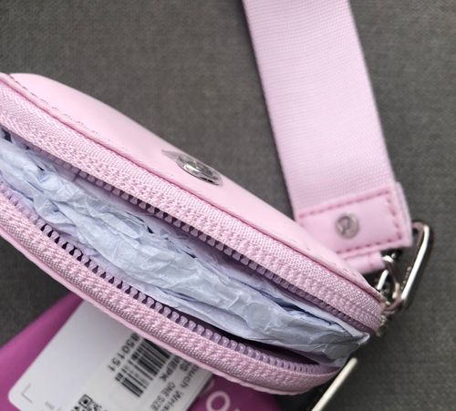 Lululemon Dual Pouch Wristlet Dahlia Mauve/Meadowsweet Pink - $125 New With  Tags - From Julie