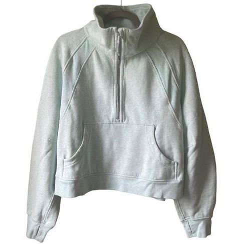 Lululemon Scuba Oversized Funnel Neck Shirt Heathered Delicate Mint XL /  XXL Green - $87 (26% Off Retail) - From Julie