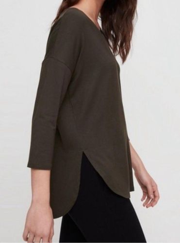 Aritzia Babaton The Norris Tee Brown Size XXS - $49 (10% Off Retail) - From  Colleen