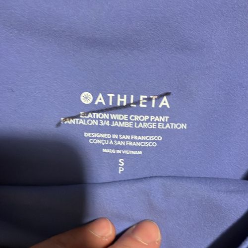 Athleta Elation Wide Crop Pant