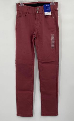 [Apt. 9] Women’s NWT Dusty Rose Straight Mid Rise