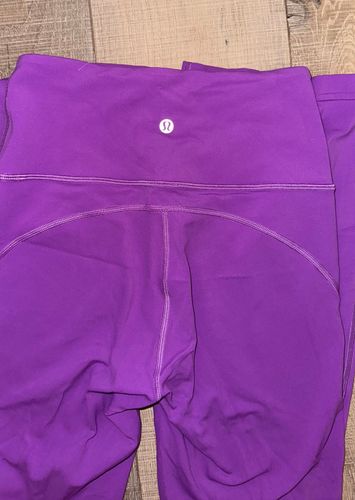 lululemon athletica, Pants & Jumpsuits, Lululemon Groove Superhighrise Flared  Pant Nulu Purple Size 4 Nwt