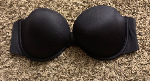 La Senza Strapless Light Push Up Bra Black - $20 (59% Off Retail