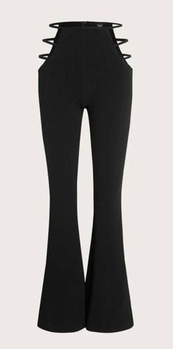 aerie, Pants & Jumpsuits, Aerie Hugger High Waisted Foldover Flare  Leggings In Xl Heather Tanbrown