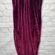 Dance & Marvel Red Wine Velvet V-Neck Cami Bodycon Slip Dress Photo 7