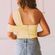 These Three Boutique Yellow One-shoulder Crop Photo 2