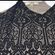 Loft Stained Glass Eyelash Trim Lace Illusion Camisole Top Black & Beige Medium Photo 6