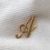Mamselle A Perfect “A” Initial Vintage Brooch By . Gorgeous!! Photo 6
