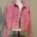 Pink  Corduroy Jacket Photo 2