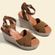 DOLCE VITA Pello Brown Suede Womens Espadrille Wedges Size 10 Photo 4