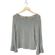 fortjener St højt Splendid gray tight knit ruffle cuff long sleeve sweater XS NWT - $42 New  With Tags - From Candice