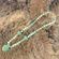 Handmade Vintage hand crafted green aventurine necklace Photo 9