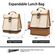 BUILT Rolltop Expandable Lunch Bag