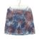 Colorful acid wash mini skirt Photo 1