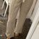 Marshalls Tan And White Striped Pants  Photo 2