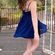 Lulus sparkly blue mini dress Photo 2