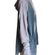 Umgee NWT  Gray and Blue Velvet Mixed Media Hoodie Photo 3