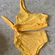 SheIn Small  Yellow High Waist Bikini Photo