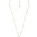 Michael Kors  14K Sterling Silver Open Heart Necklace in Gold-Tone MSRP $150 NWT Photo 1