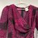Guy LaRoche Silk Pink Black Multicolor Dress France 36 Photo 6