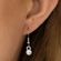 Boutique Silver Diamond Rhinestone Necklace & Earrings - Fashion Jewelry Set Photo 2