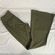 Halara Olive Green size L Cloudful High Waist Crossover Ribbed Super Flare  Pants Size L - $32 New With Tags - From Cassandra